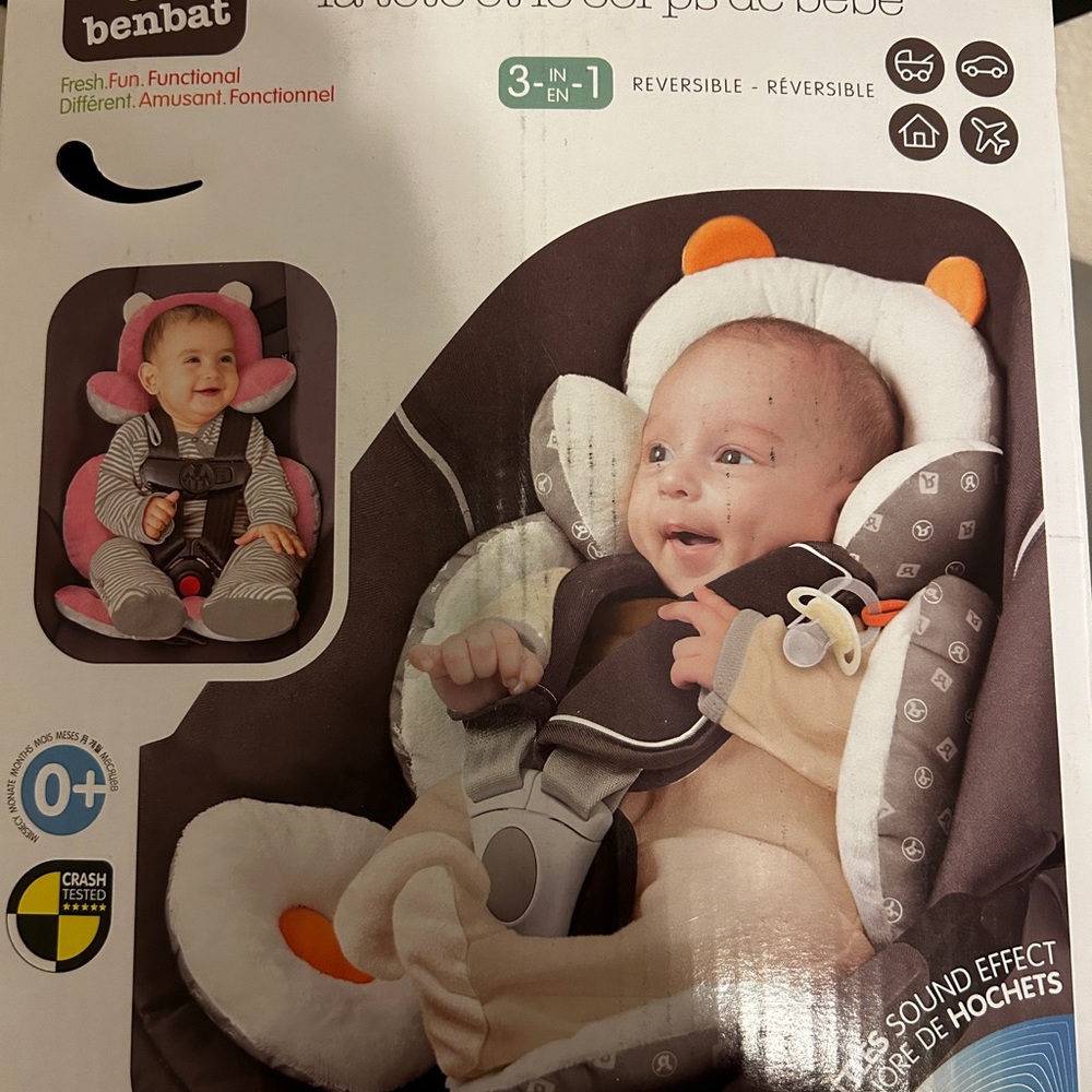 Benbat infant head and body support